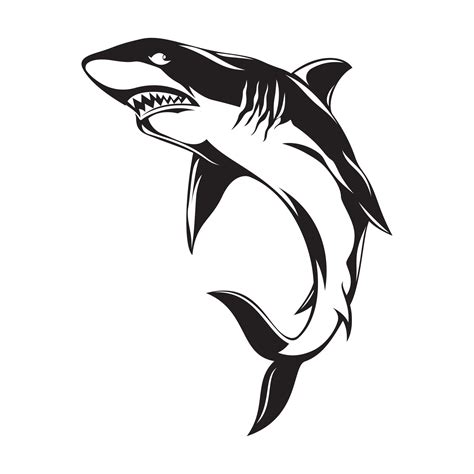 clip art shark|shark clip art black and white.